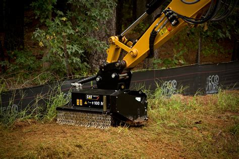 cat track skid steer flail mower|cat flail mower.